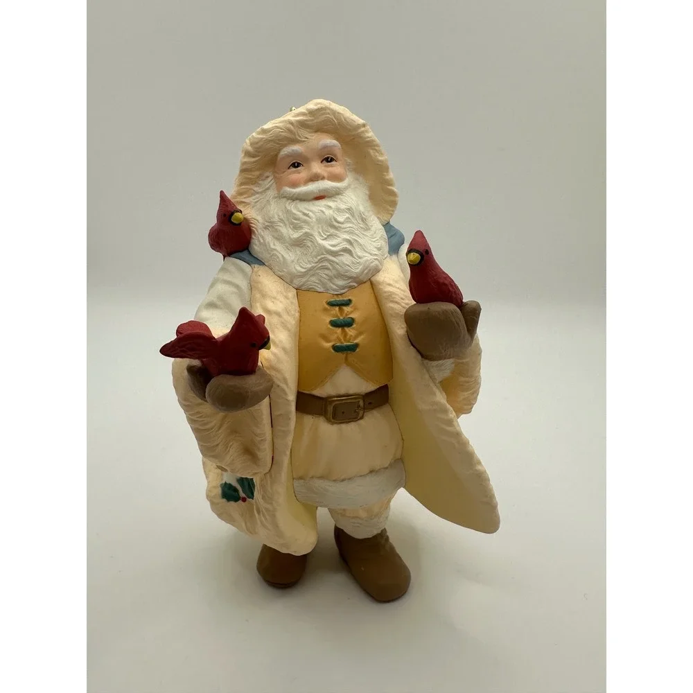 Hallmark 1997 Merry Olde Santa Collector Series‎ Ornament with Cardinals